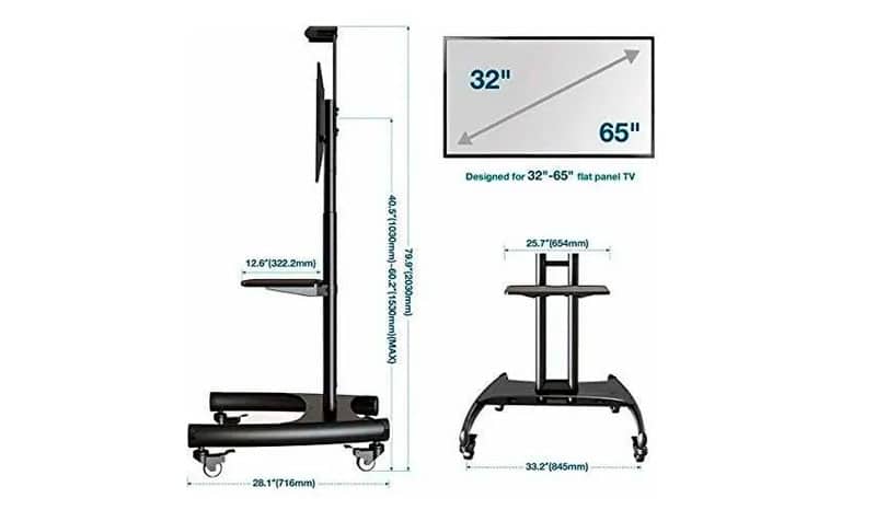 Soporte Pedestal para TV 32″ a 50″ Vertical – Compre Colombiano